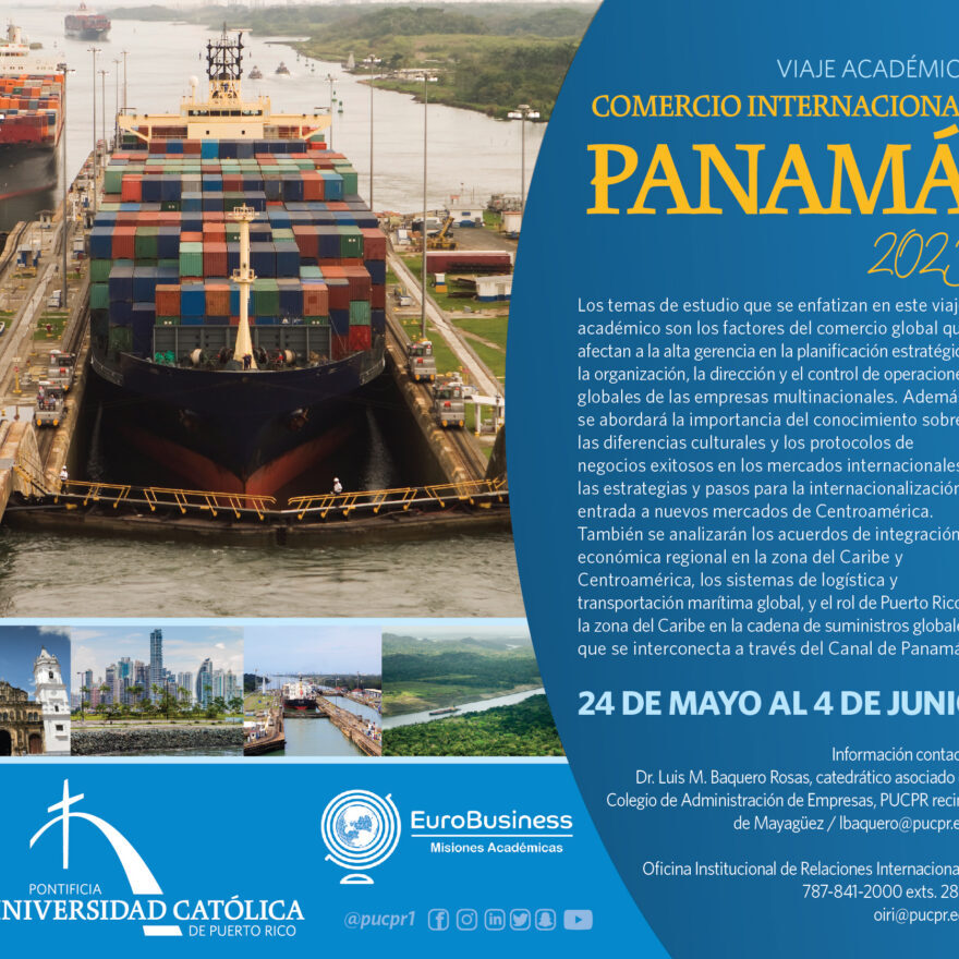 Viaje Académico Comercio Internacional Panamá 2023-01