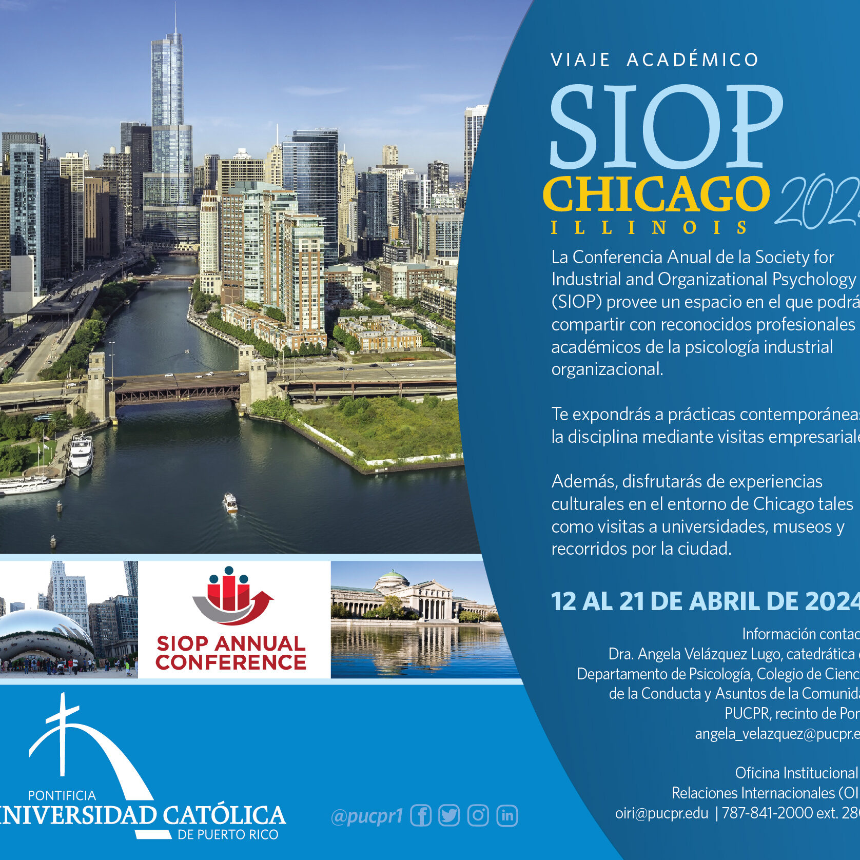 Viaje SIOP Chicago 2024