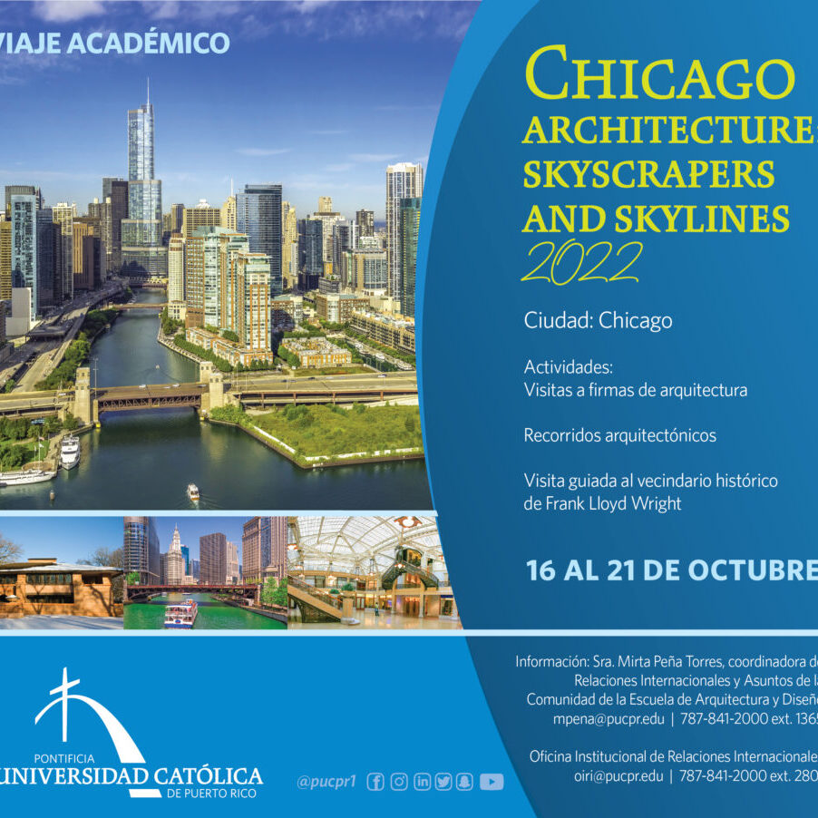 Viaje académico Arquitectura Chicago 2022-01